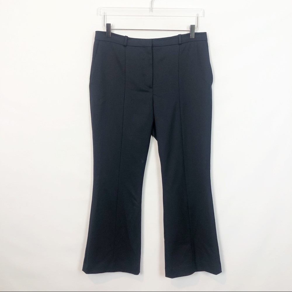 & Other Stories High Waisted Wool Blend Pants Navy - Picture 1 of 7